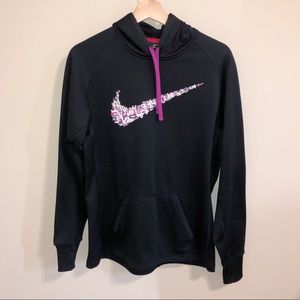 nike zip up sweatshirt no hood